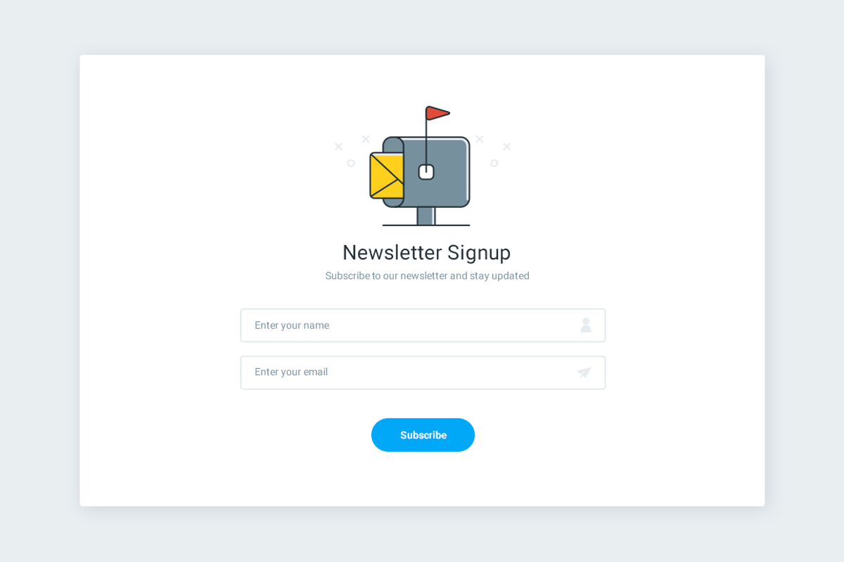Subscribe Form PSD, a Templates & Theme by Igor Maric (Photo 2 of 2)