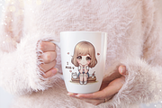 Lonely girl art, an Object Graphic by DreamerStarCo (Thumbnail 2 of 7)