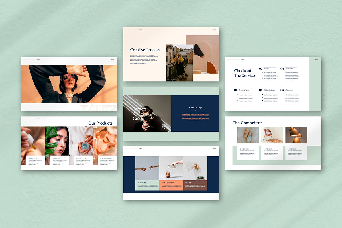 Mouzza Keynote Template, a Presentation Template by Neodivisu (Photo 7 of 10)
