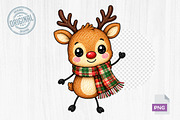 Cute Christmas Doodle Clipart, a Seasonal Illustration by CreationArt (Thumbnail 10 of 12)