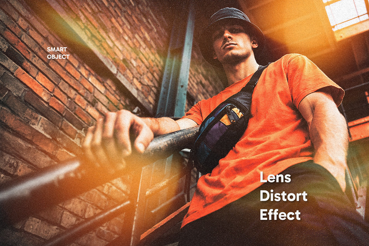 Lens Distort Effect Mockup, a Layer Style Add-On by studiogstock (Photo 1 of 3)