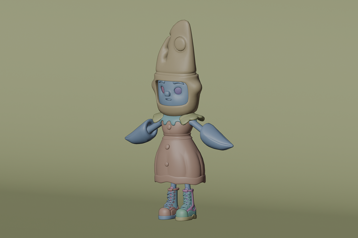 Water Monster 3D Character Pack, a Characters & Person 3D Model by Dudukbersama (Photo 11 of 11)
