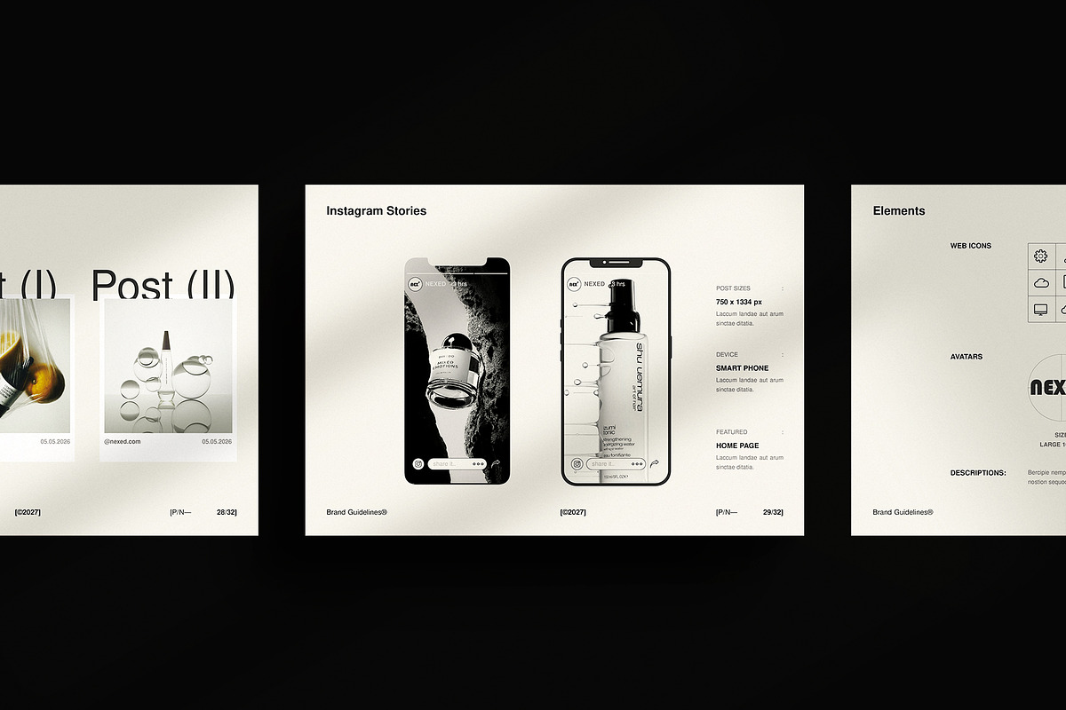 Brand Guidelines Design Template, a Brochure Template by Studio Monova (Photo 17 of 19)