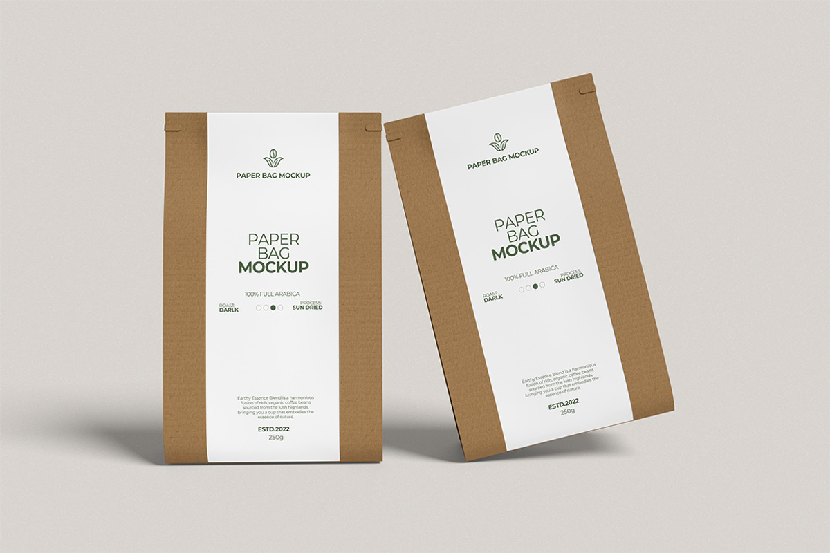 Paper Bag Mockup, an Advertising Mockup by xavier_studio (Photo 5 of 5)