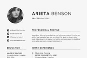 Resume Template / CV, a Resume Template by Creatune (Thumbnail 4 of 6)