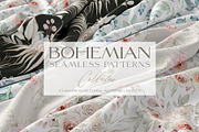Bohemian Seamless Patterns Set, a Pattern Graphic by Eva Katerina (Thumbnail 1 of 12)