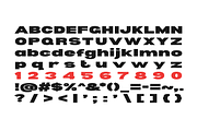 Bernoru Sans Font Family, a Sans Serif Font by grahampaterson (Thumbnail 4 of 14)