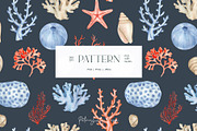 Watercolor Ocean, an Object Illustration by PatrushevaYana (Thumbnail 8 of 13)