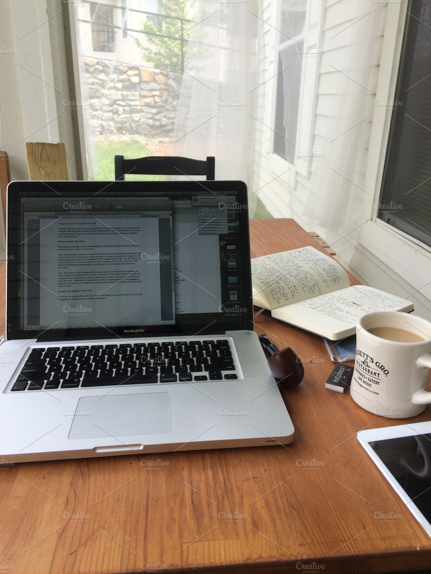 A Writers Desk, a Technology Photo by tbarkley