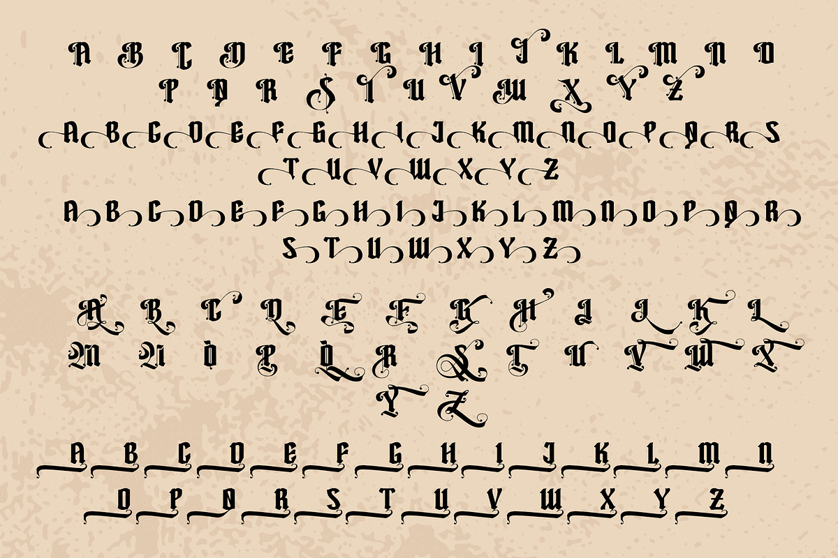 Sigma Boy – Elegant Blackletter Font, a Font by AuthenType (Photo 11 of 15)