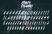 MightyStanwood - Urban Brush Font, a Script Font by AQR Studio (Thumbnail 7 of 10)