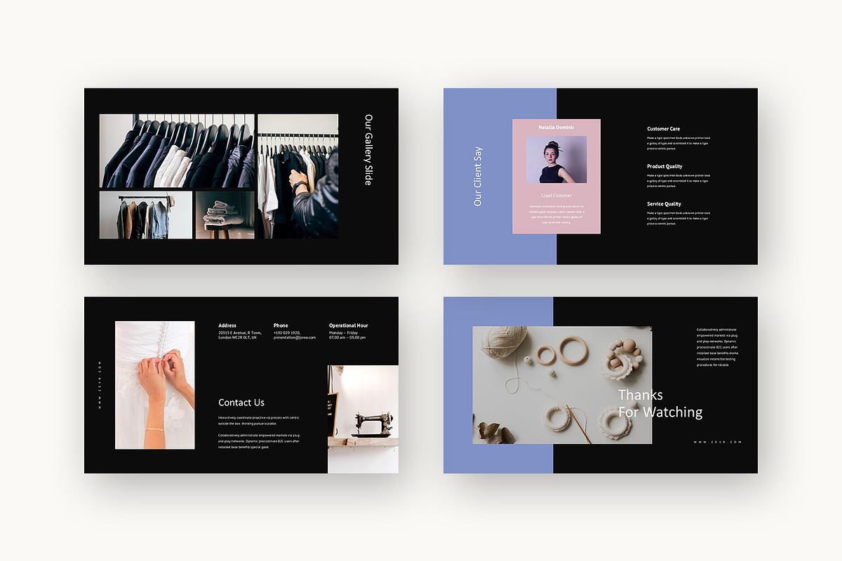 Cevr : Tailoring Powerpoint, a Presentation Template by Punkl Camp (Photo 16 of 16)