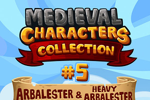 Medieval Game Sprites Characters 5