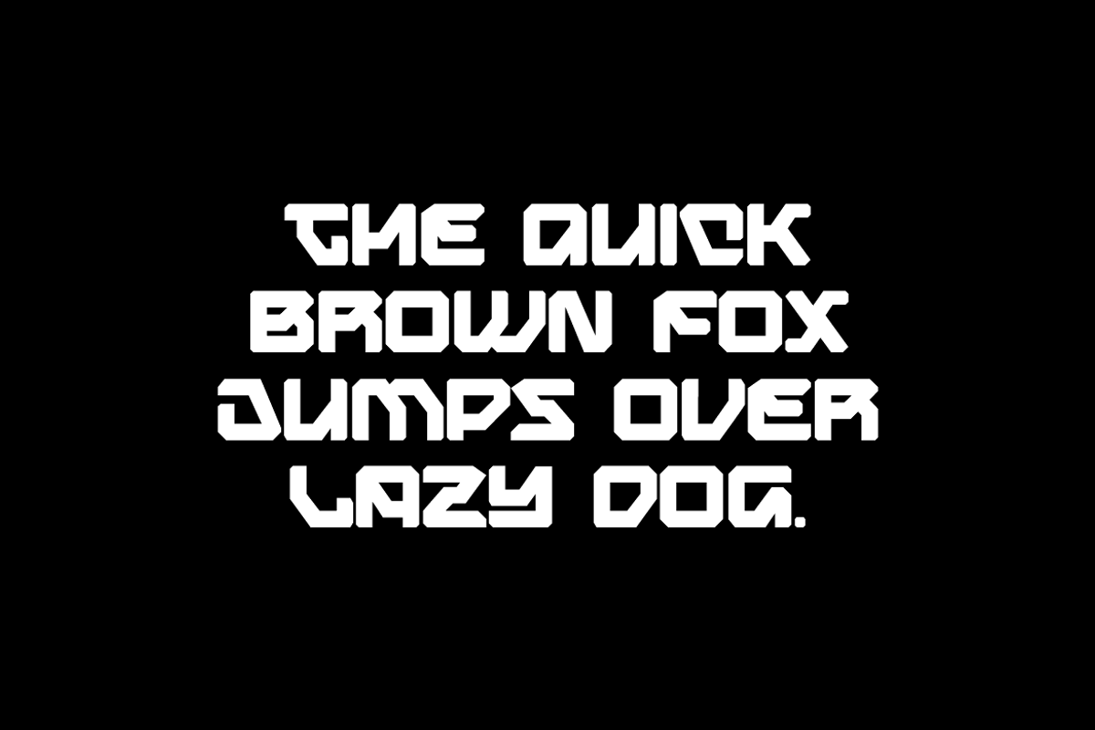 Golden Standar - Futuristic Font, a Sans Serif Font by Iqsiart Studio (Photo 8 of 9)