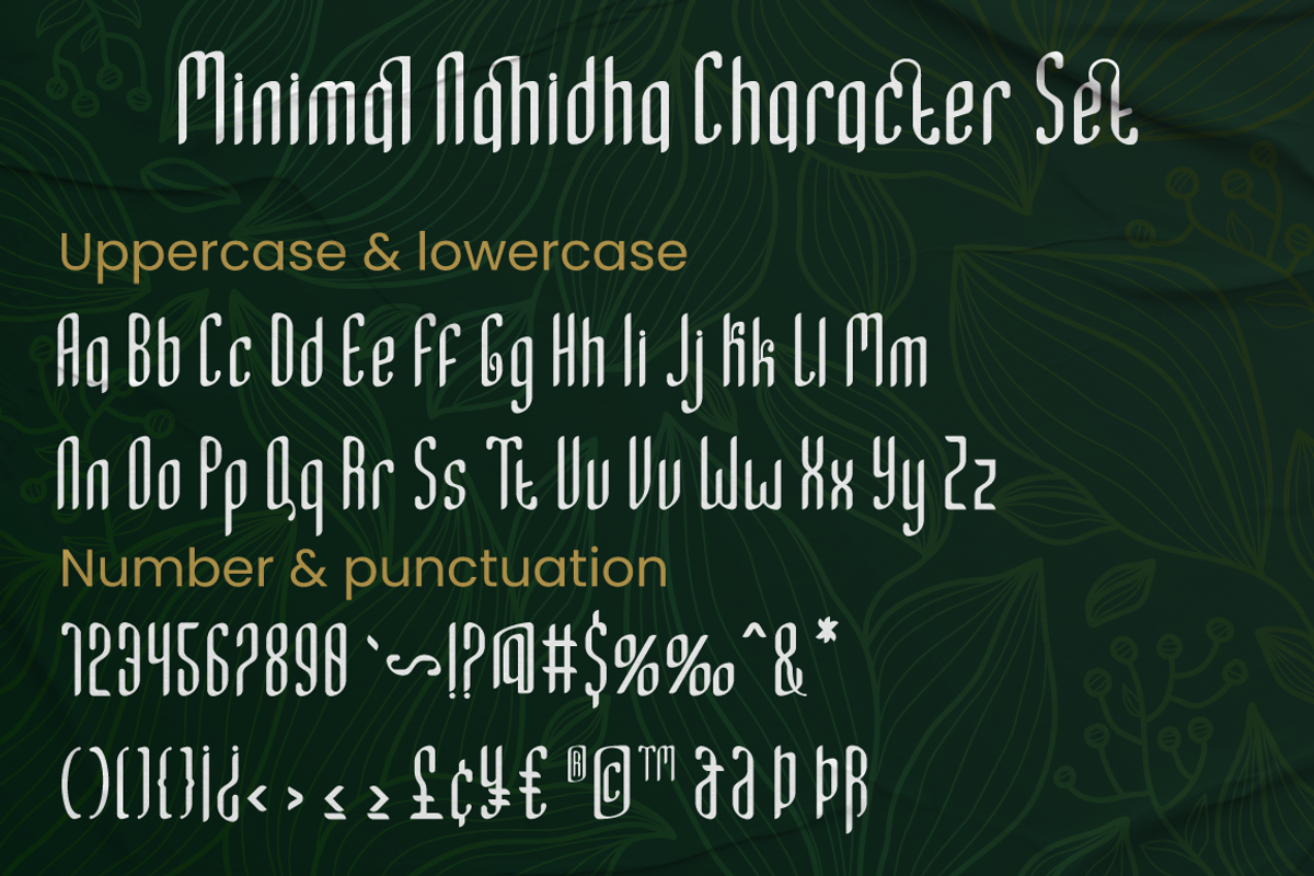 Minimal Nahidha – Minimalist Sans, a Sans Serif Font by Attype (Photo 8 of 11)