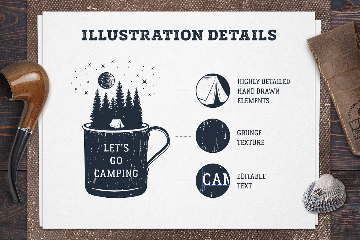WildLife. 15 Double Exposure Badges, a Branding & Logo Template by Cosmic Store (Photo 3 of 12)