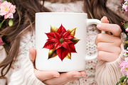 Red Gold Christmas Clipart, an Illustration by RobertsArt (Thumbnail 2 of 7)