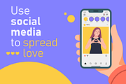 Social Media Campaign Smartphone, an Object Graphic by Mangustudio (Thumbnail 1 of 3)