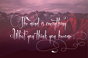 Philoshopy Script, a Script Font by Royaltype (Thumbnail 4 of 11)