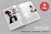 Brochure / Magazine PSD Mock-Ups, a Print Template by simuradi (Thumbnail 1 of 5)