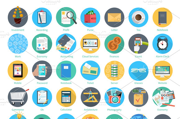 Set Of Business 49 Icons