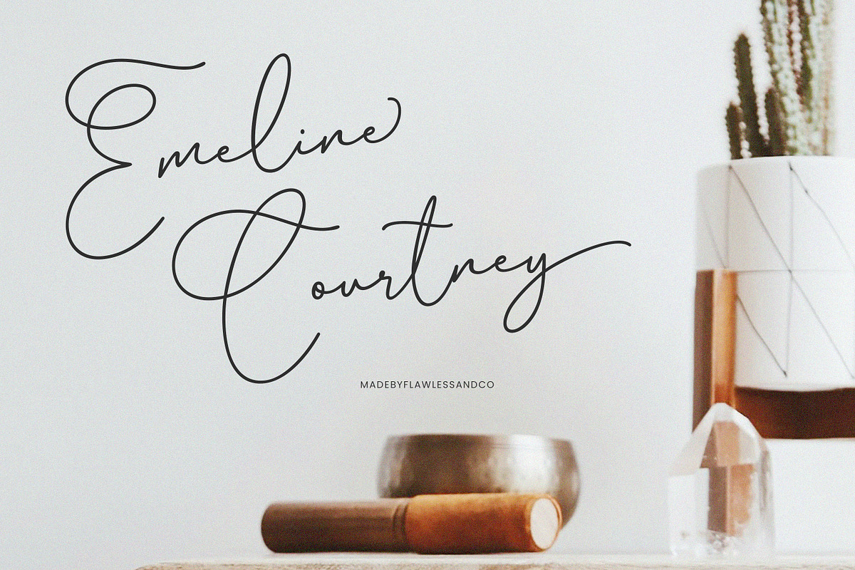 Andrew Britton - Script Wedding Font, a Script Font by Flawless And Co (Photo 5 of 10)