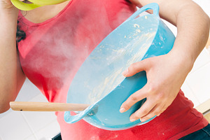 Woman With Mixing Bowl, a Food & Drink Photo by THP Creative