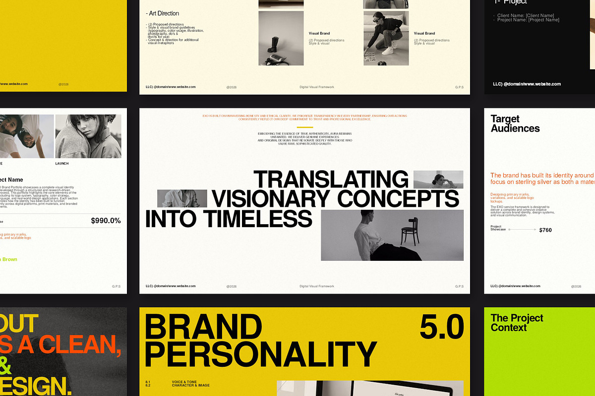EXO Brand Portfolio Presentation, a Presentation Template by GoldenPixelStudio (Photo 5 of 8)