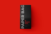 Paper Bag Mockup. Top view, a Packaging Mockup by easymock (Thumbnail 10 of 11)