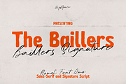 The Baillers Font Duo, a Sans Serif Font by Haps Space (Thumbnail 1 of 14)