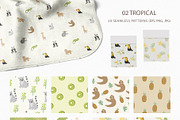 Baby seamless patterns bundle, a Pattern Graphic by polikarpovaart (Thumbnail 4 of 11)