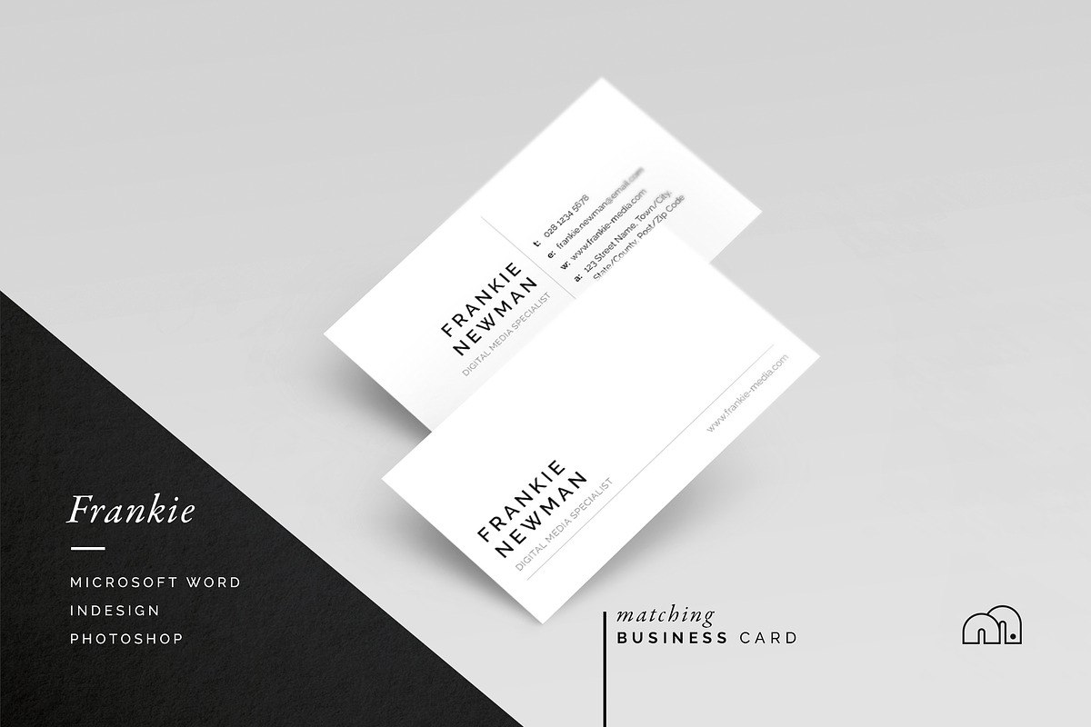 Resume/CV - Frankie, a Resume Template by bilmaw creative (Photo 3 of 3)