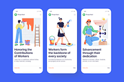 Labor Day Illustrations, a Person Illustration by Prosymbols (Thumbnail 5 of 11)