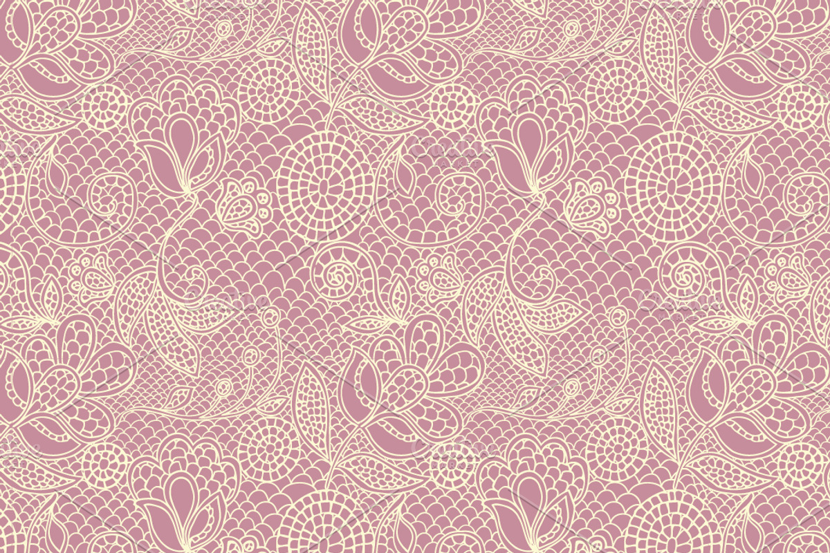 8 seamless lacy patterns preview 4