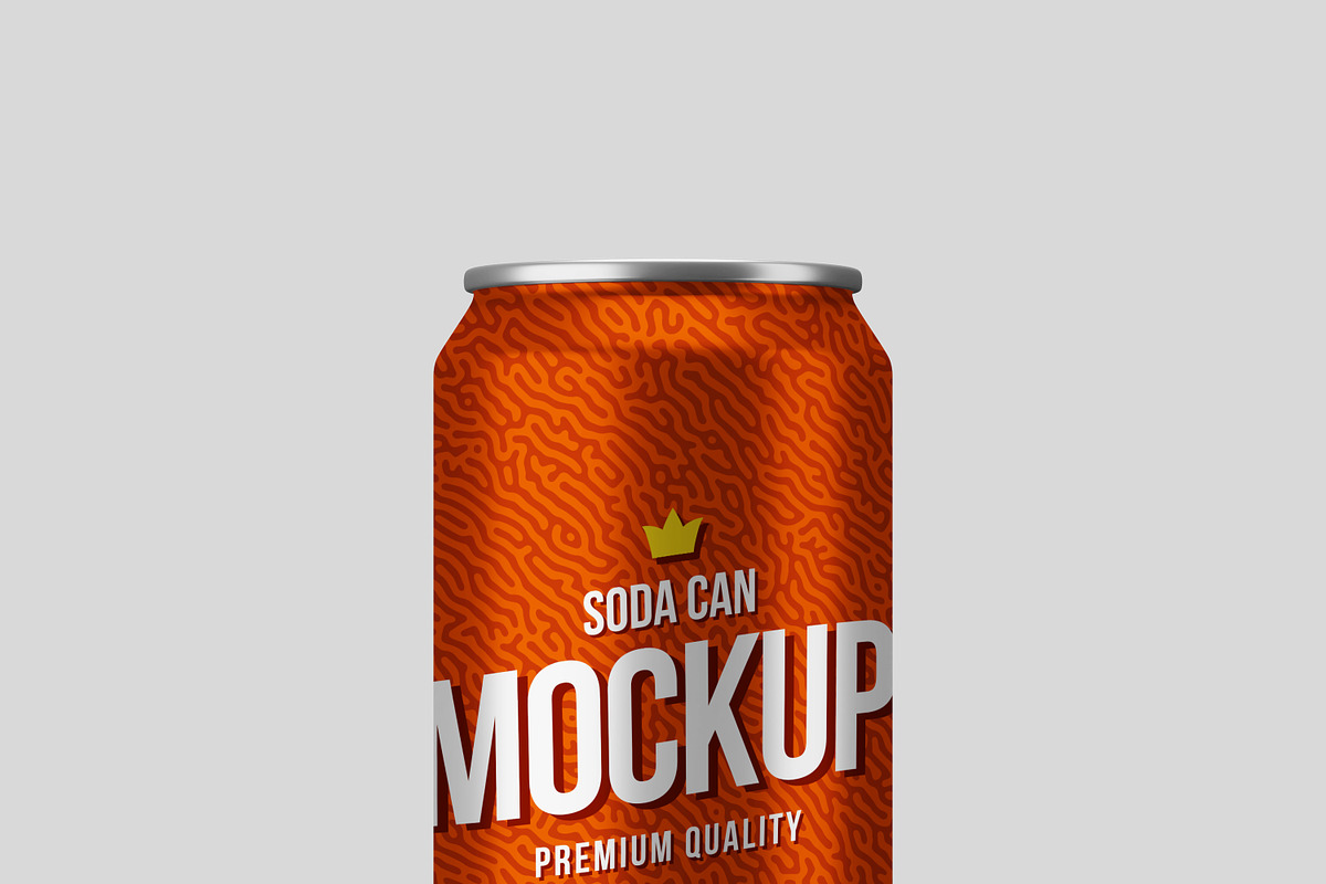 Realistic Soda Can Mock-up, a Print Template by Propex (Photo 6 of 19)