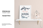 Nursery Wall & Frame Mockups, a Product Mockup by mock-ups (Thumbnail 8 of 12)