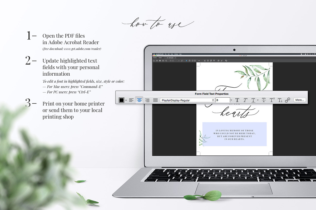 Forever in Our Hearts Sign, Aurora, an Invitation Template by Alice Bluefox (Photo 4 of 6)