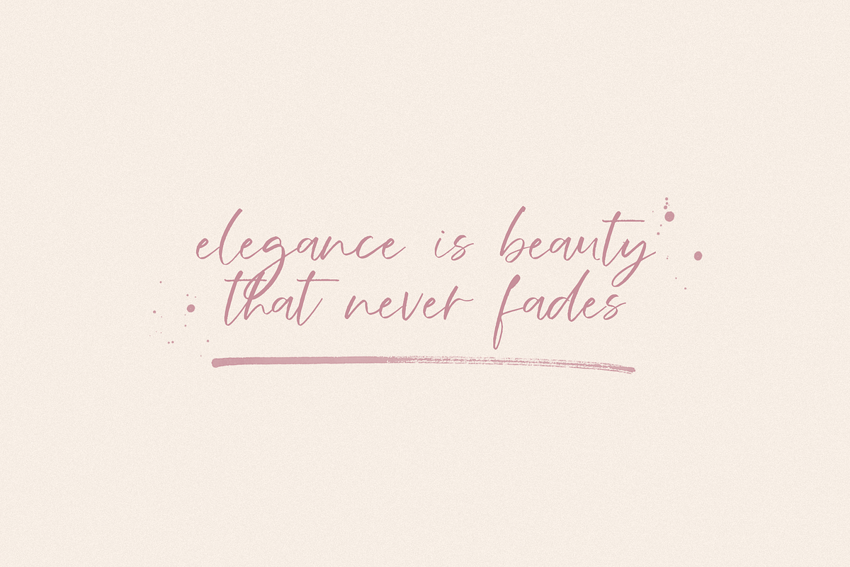 Melbourne | Handwritten Script Font preview 8