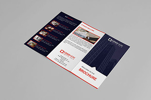 Clean Modern Trifold Brochure