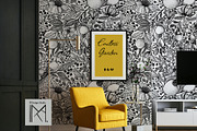 Endless Garden. Black&White pattern, a Pattern Graphic by Marta & Livonka (Thumbnail 9 of 9)
