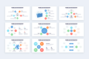 Bubble Map Powerpoint Template