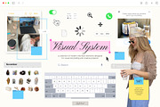 Visual System 141 Interface Elements, an Object Graphic by Feelsoul (Thumbnail 1 of 8)