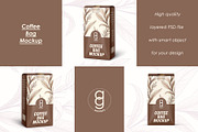 Coffee Bag Mockup, a Packaging Mockup by AG Mockups (Thumbnail 1 of 3)