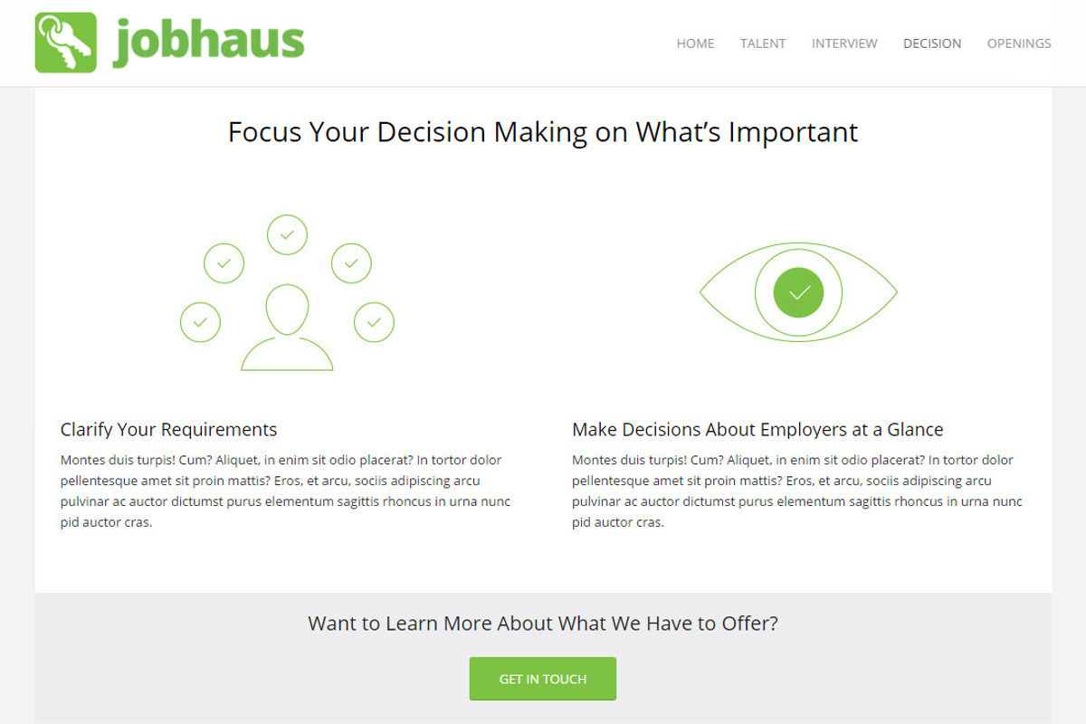 JobHaus - Job Listings Theme, a WordPress Template by Tiny Giant Studios (Photo 3 of 5)