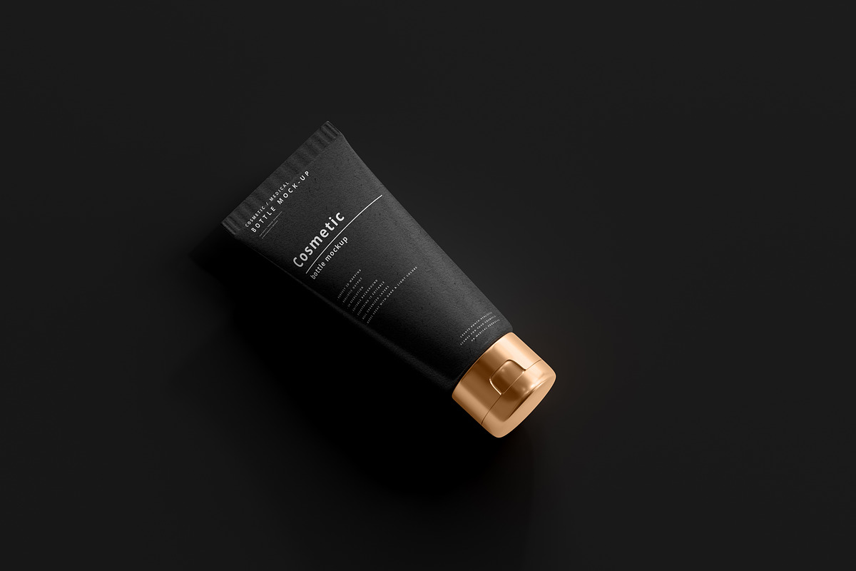 Dark Cosmetic Branding Mockups, a Cups & Container Mockup by pmvch (Photo 65 of 86)
