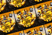 Sport Poster and Instagram Template, a Flyer Template by Samtiv Studio (Thumbnail 2 of 2)