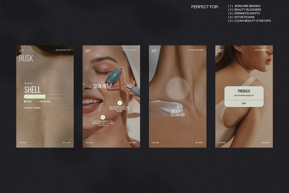 Canva Kit for Skincare Brands preview 2