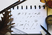 Miodrag, a Script Font by MilenaG (Thumbnail 5 of 5)