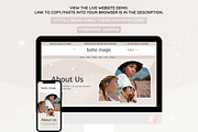 Boho Magic Shopify Theme, a Shopify Template by SunshineStudioBoutique (Thumbnail 4 of 10)