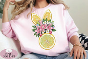 Boho Lemon Coquette Png, an Illustration by Daily.Designs (Thumbnail 5 of 5)